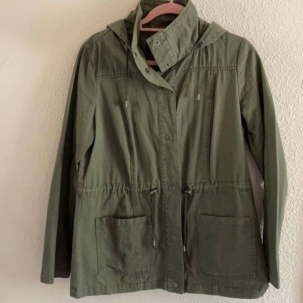 Forever 21 Green military jacket